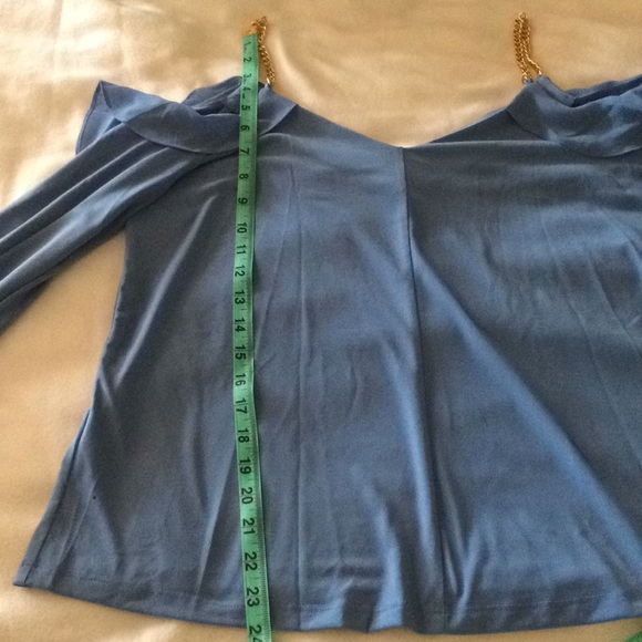 !!SOLD!!Michael Kors cold shoulder chain top - Picture 7 of 8